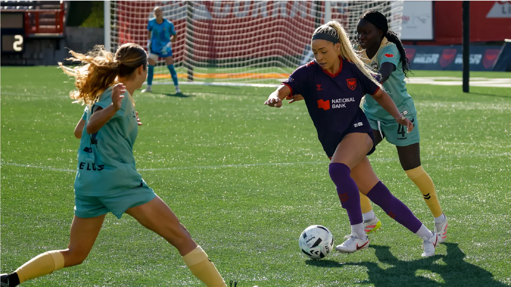 Calgary Wild FC player in action