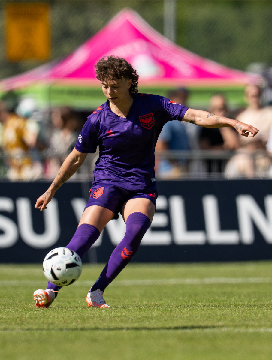 Meikayla Moore during a match