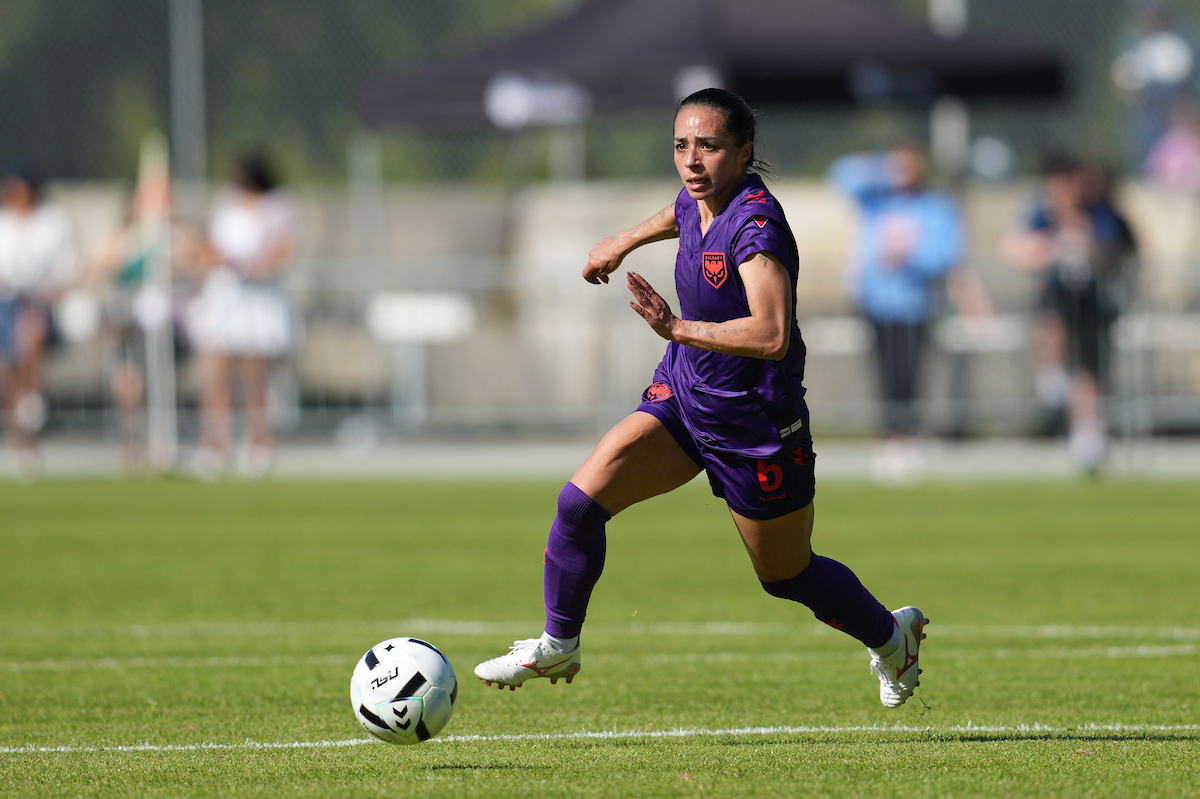 Jaclyn Sawicki in action during a match