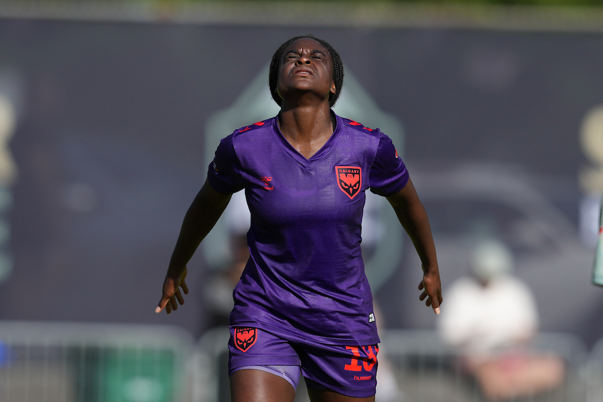 Serita Thurton during a match