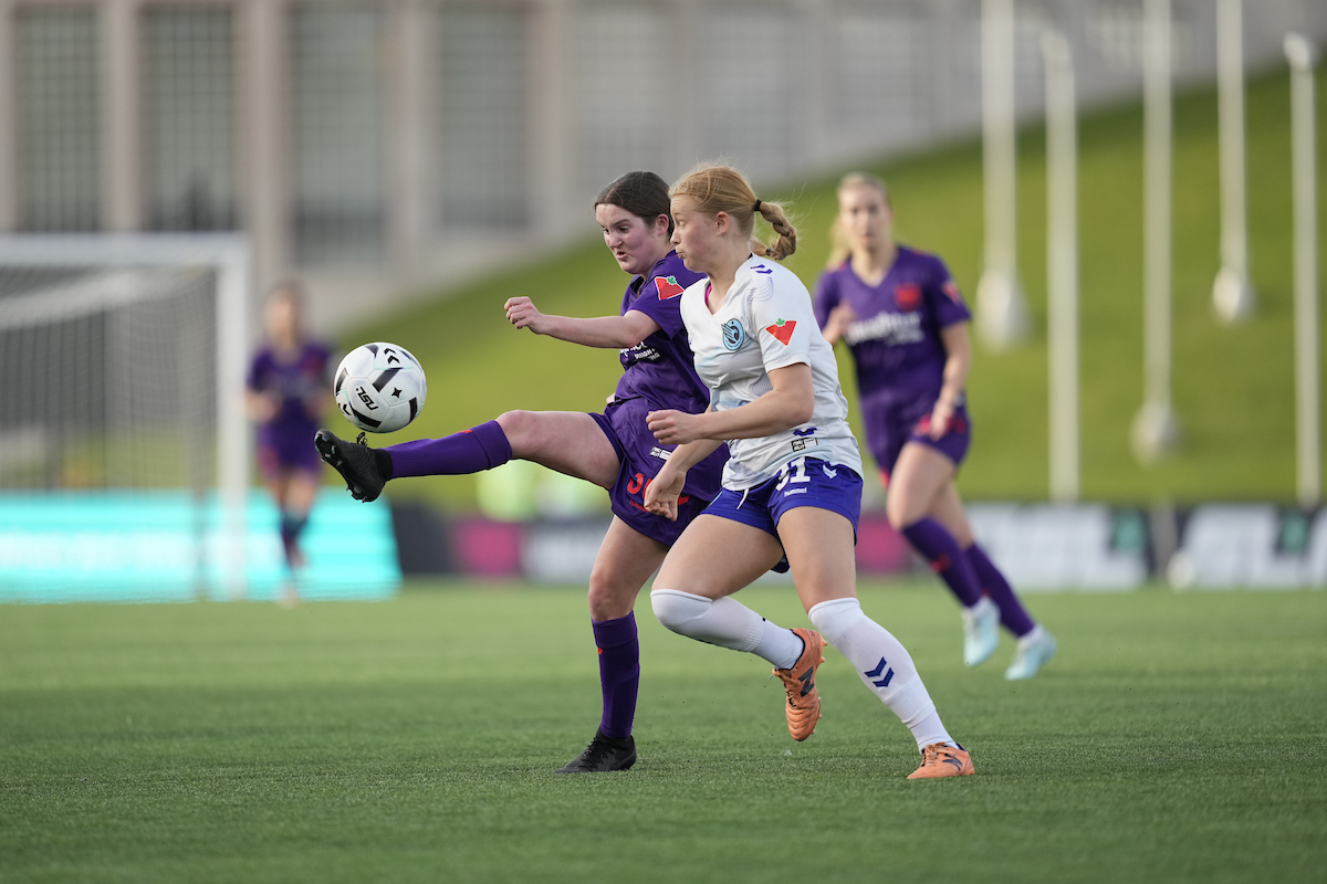Taegan Stewart in action during a match against the Ottawa Rapid