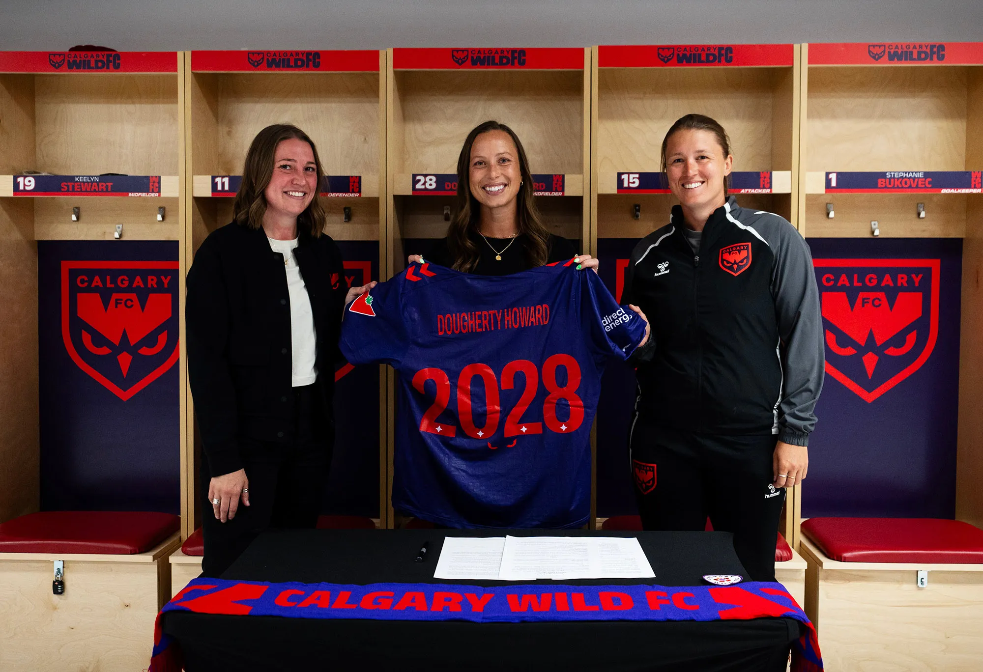 Meggie Dougherty Howard at press conference