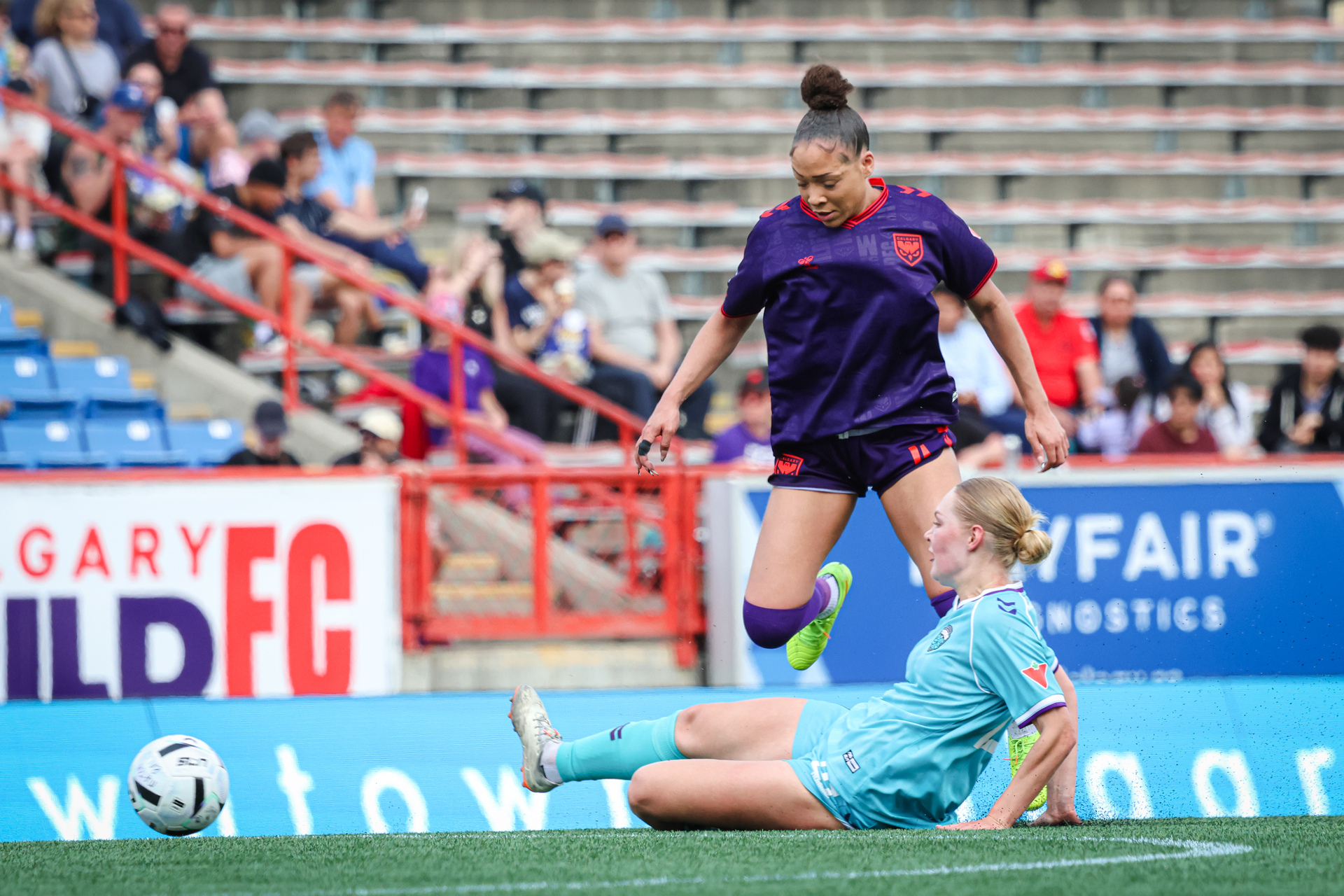 Jorian Baucom in action against Halifax Tides May 24, 2026