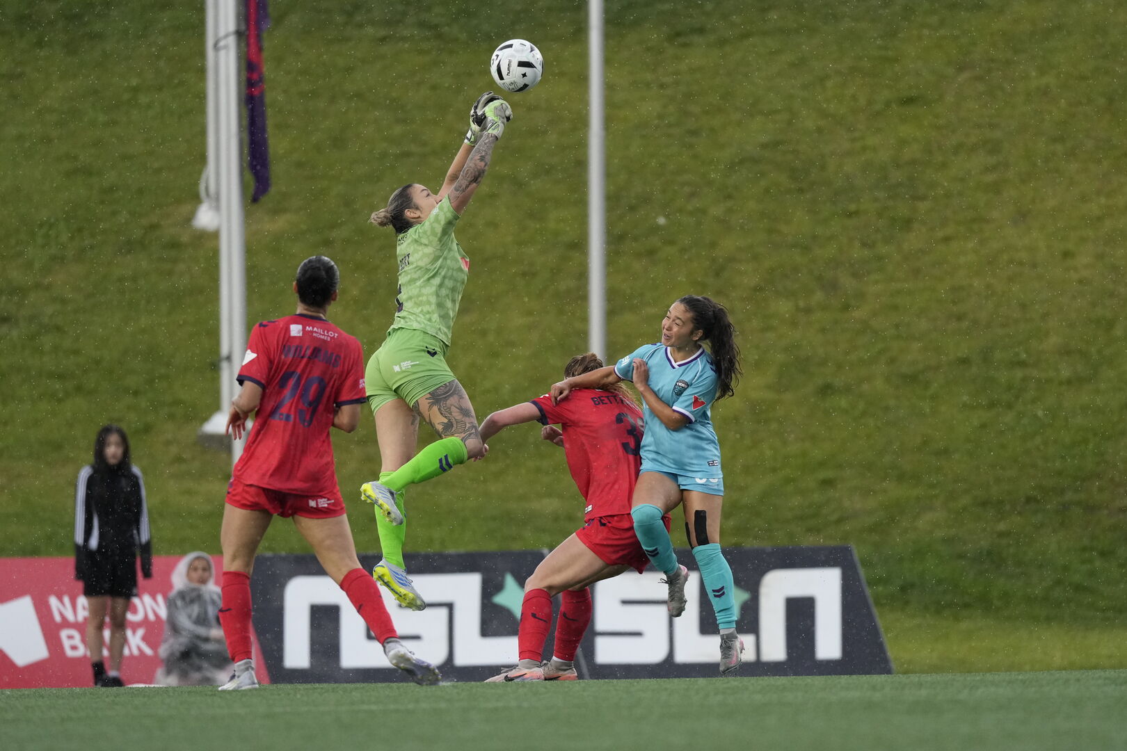 Katelin Talbert in action against Halifax Tides